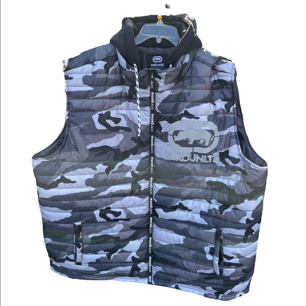 Plus size mens 4XL Ecko Unltd puffer vest